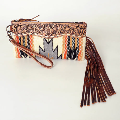 American Darling Tooled Wristlet