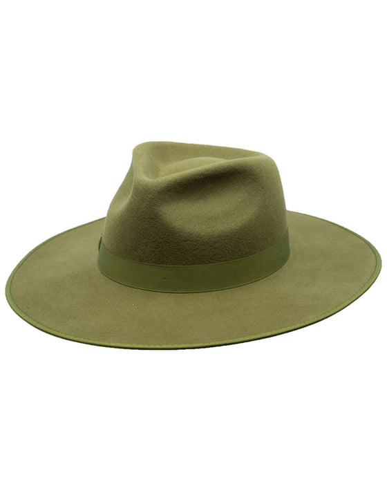 Outback Trading Co. La Pine Wool Hat (Unisex) Sage
