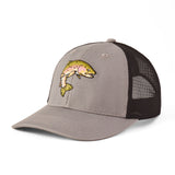 Life Is Good Adult Rainbow Trout Trucker - Slate Gray Slate Gray