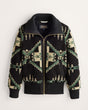Pendleton Women's Foxglove Range Fleece Bomber 4 corners hunter