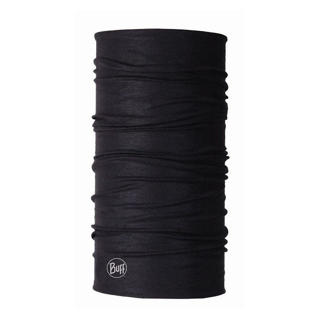 Buff Adult Lightweight Merinio Wool Buff Black