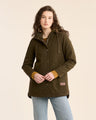 Pendleton Women's Cedar Creek Canvas Parka Dark olv