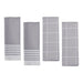 Zwilling Kitchen Towels - 4 Pack Grey