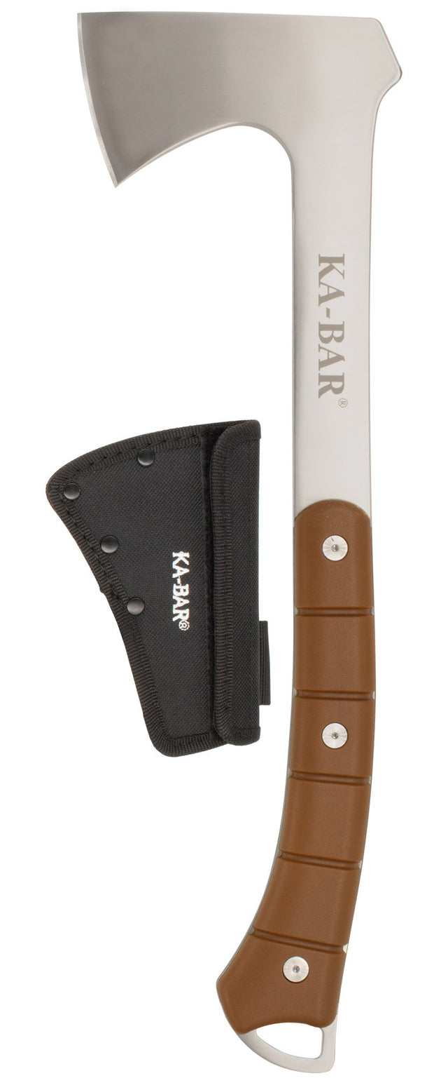 KA-BAR Hatchet Hawk Brown