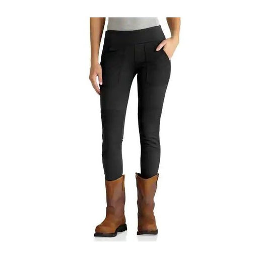 Carhartt Women's Force Fitted Midweight Utility Legging N04 black