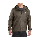 Carhartt Men's Loose Fit Midweight Rain Jacket 217 tarmac