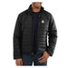 Carhartt Men's Rain Defender Relaxed Fit Lightweight Insulated Jacket 001 black