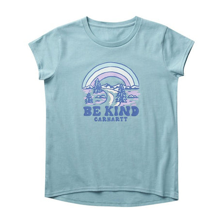 Carhartt Girl's Short Sleeve Be Kind T-shirt Porcelain heather