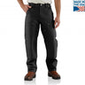 Carhartt Mens Loose Fit Frmdck Utility Work Pant Black