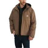 Carhartt Men's Full Swing Loose Fit Quick Duck Insulated Jacket 908 canyon brown