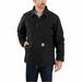 Carhartt Men's Loose Fit Washed Duck Sherpa-lined Coat Black