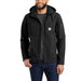 Carhartt Men's Rain Defender Relaxed Fit Midweight Softshell Hooded Jacket Black