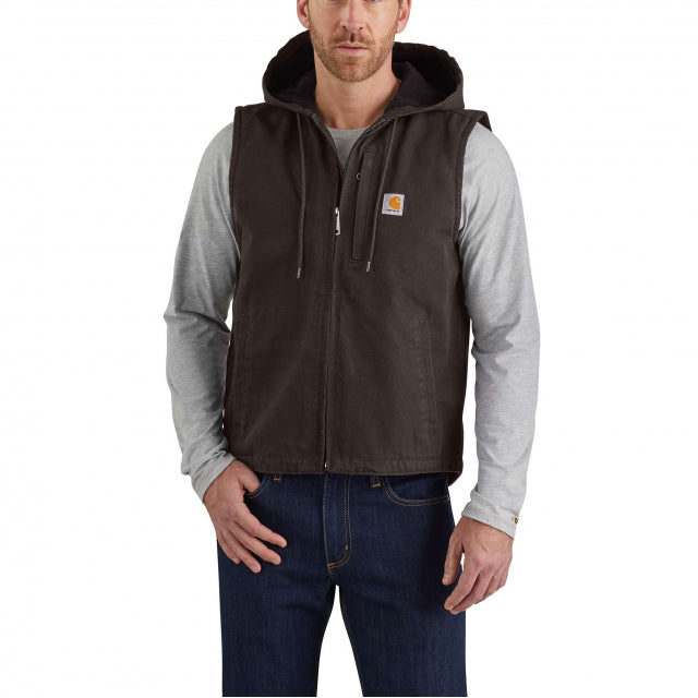 Mens Carhartt Vest deals Hooded Made In Mexico