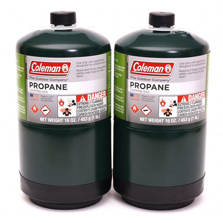 Coleman Propane Fuel 2-pack Green