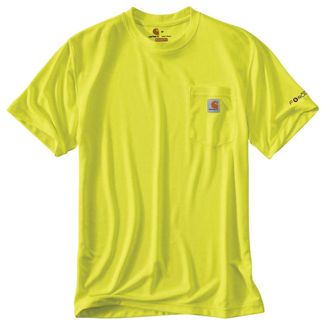 Carhartt Men's Force Color Enhanced Short-sleeve T-shirt 323 brite lime