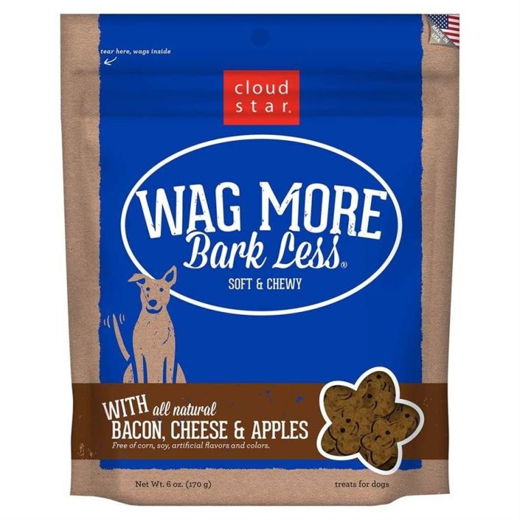 Cloudstar Wag More Bark Less Oven Baked Dog Biscuits (Bacon, Cheese & Apples) / Bacon & Cheese & App