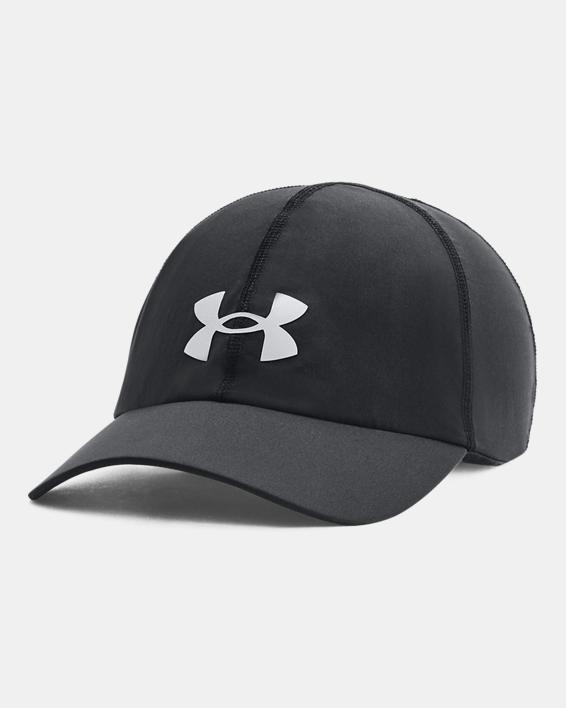 Under Armour Men's Ua Shadow Run Adjustable Cap Blk/blk/reflective