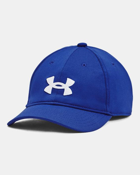 Under Armour Boys' Ua Blitzing Adjustable Cap Royal/white