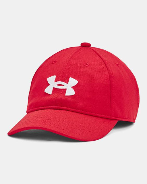 Under Armour Boys' Ua Blitzing Adjustable Cap Red/white