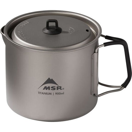 Mountain Safety Research Titan Kettle 900ml Titanium Titanium