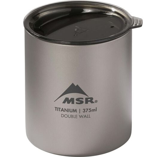 Mountain Safety Research Titan Cup Double Wall 375ml Titanium Titanium