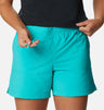 Columbia Women's Sandy River Short - Bright Aqua Bright Aqua