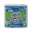 Tool Box Tool 6 Pack Blue Shop Towels