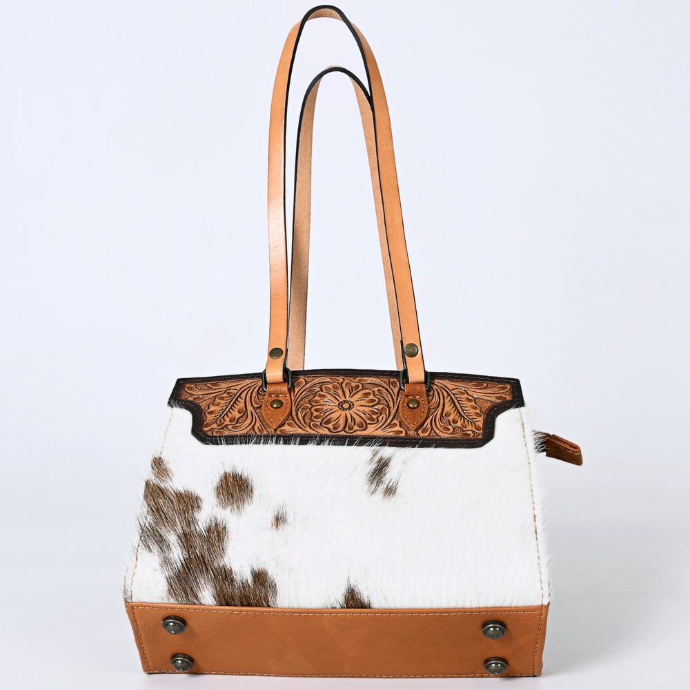 American Darling Cowhide Tooled Purse