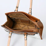 American Darling Cowhide Tooled Purse