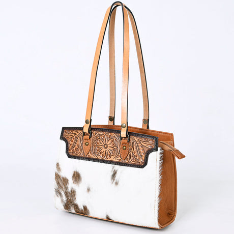 American Darling Cowhide Tooled Purse