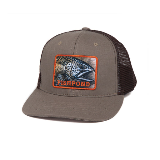 Fishpond Slab Trucker Hat Sandstone/brn
