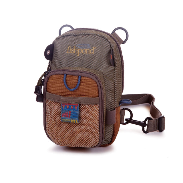 Fishpond San Juan Vertical Chest Pack Sand/saddle brn