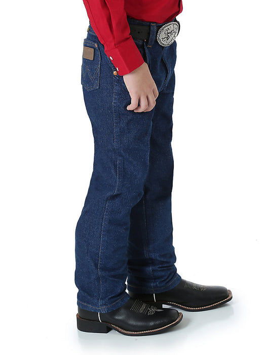 Wrangler Little Boy's Cowboy Cut Original Fit Jean (1T-7) - Prewashed Indigo