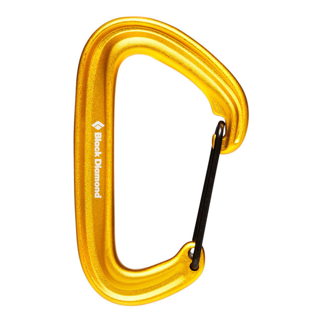 Black Diamond Equipm Litewire Carabiner Yellow Yellow