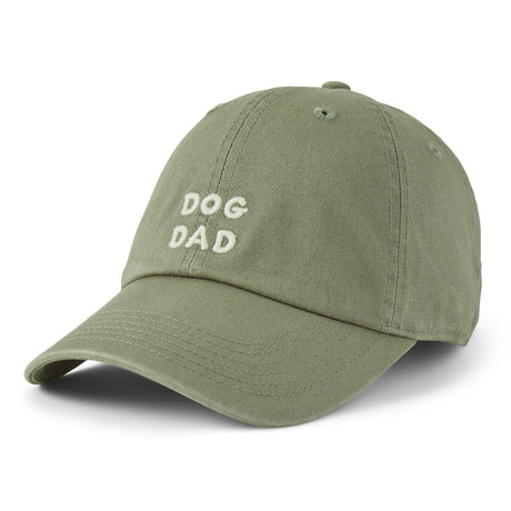 Life Is Good Adult Dog Dad Chill Cap - Moss Green Moss Green