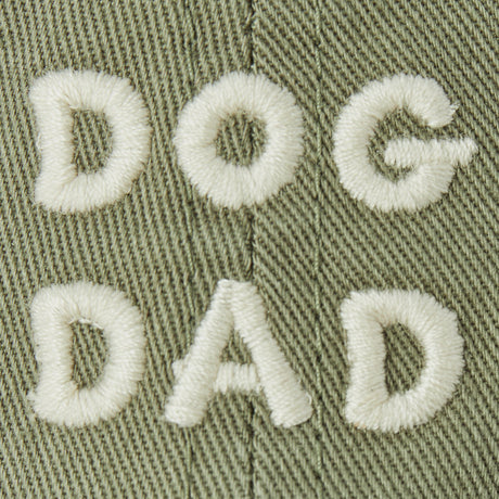 Life Is Good Adult Dog Dad Chill Cap - Moss Green