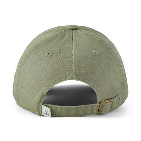 Life Is Good Adult Dog Dad Chill Cap - Moss Green
