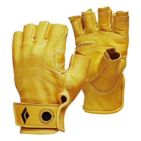 Black Diamond Equipm Stone Leather Gloves Sm Natural Natural