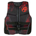 Full Throttle Men`s Rapid-dry Flex-back Life Jacket (PFD) - Red - 3XL Red