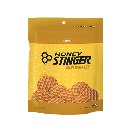 Honey Stinger Mini Waffles - 5 oz Bag - Honey