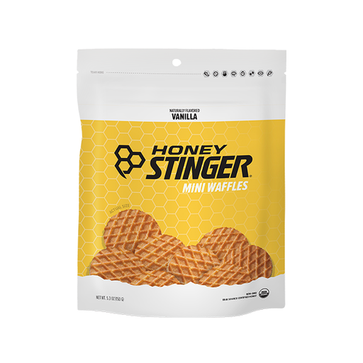 Honey Stinger Mini Waffles - 5 oz Bag - Vanilla