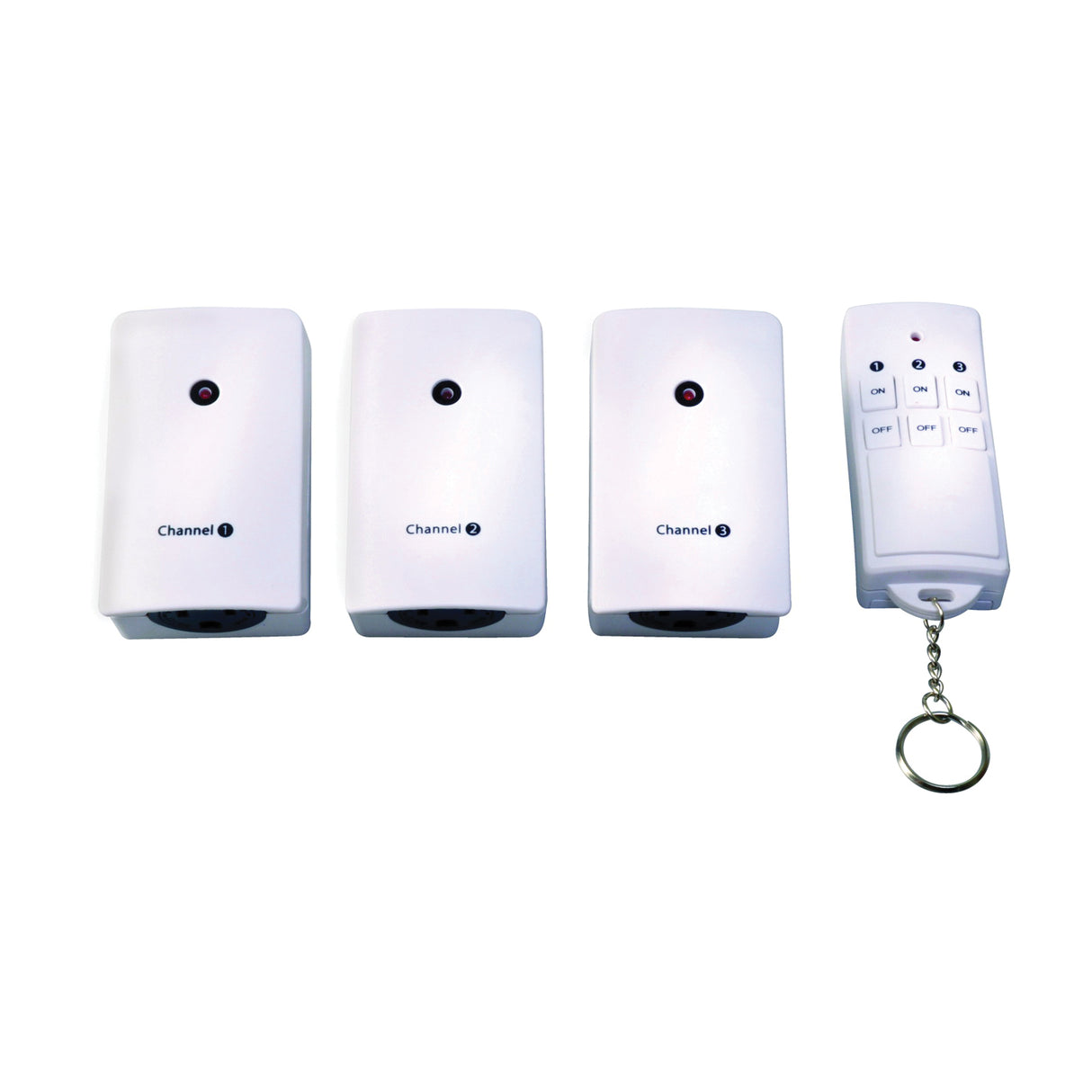 Woods Wireless Remote Control White / 3OUTLET