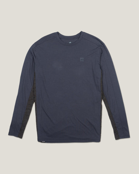 Belong Designs Mens Dyer Teck L/s Core midnight