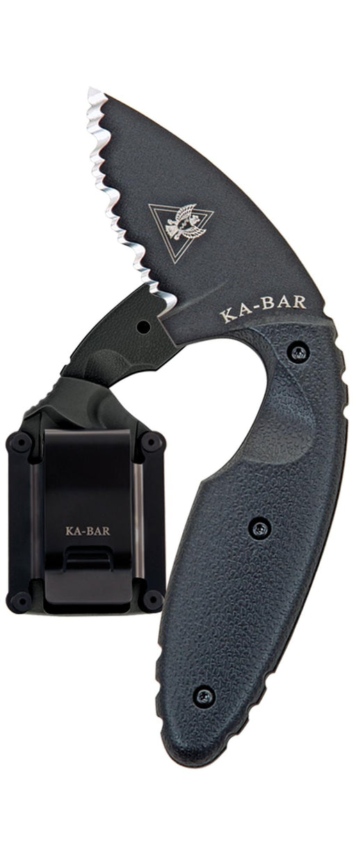 KA-BAR Original Tdi Serrated Knife Black