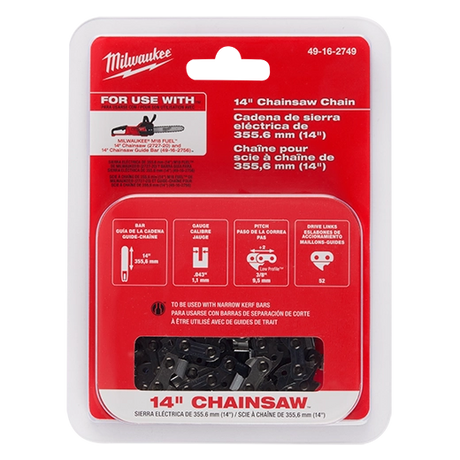 Milwaukee Tool 14in Chainsaw Chain