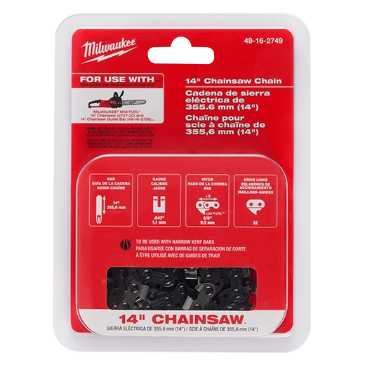 Milwaukee Tool 14in Chainsaw Chain