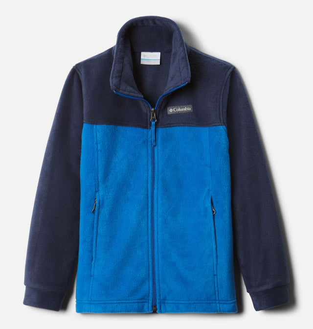 Columbia Boys' Steens MT II Fleece - Bright Indigo/Collegiate Navy Bright Indigo/Collegiate Navy