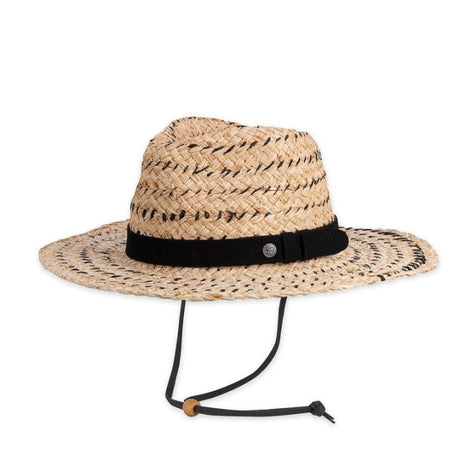 Pistil Skiff Straw Sun Hat Black