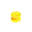 Patriot Corner Bobbin Insulators, 10-pack, Yellow