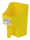 Miller Manufacturing 3 Quart Plastic Enclosed Feed Scoop YELLOW